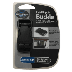 Pracka Sea to Summit Buckle side release 20 mm Black