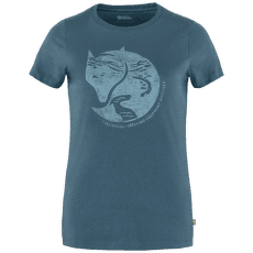 Tričko krátky rukáv Fjällräven Arctic Fox Print T-Shirt Women Indigo Blue