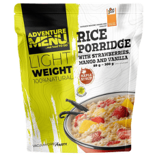 Strava Adventure Menu Rýžová kaše s jahodou, mangem a vanilkou