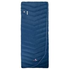 Spacák Grüezi bag Biopod DownWool Hybrid Cotton Comfort Night Blue