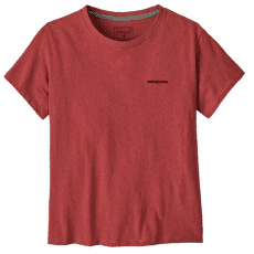 Tričko krátky rukáv Patagonia P-6 Logo Responsibili-Tee Women Potters Red