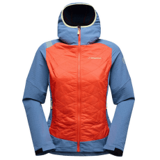 Bunda La Sportiva KAP HYBRID HOODY Women Cherry Tomato/Moonlight