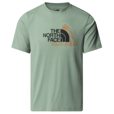 Tričko krátky rukáv The North Face MOUNTAIN FOUNDATION SS TEE-GRAPHIC Men BQ1 SLATE MOSS