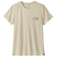 Tričko krátky rukáv Patagonia Cap Cool Trail Shirt - Stratapeaks Women Dyno White