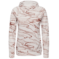 Mikina Black Diamond LS Alpenglow Hoody Women Relief-Chalk-Clay