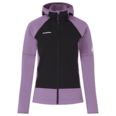 Mikina Mammut Massone ML Hooded Jacket Women paloja-black
