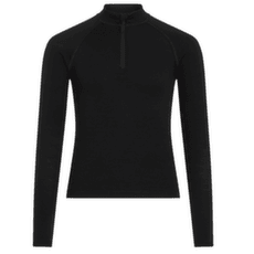 Tričko dlhý rukáv Icebreaker Merino 260 Oasis LS Half Zip Kids Black
