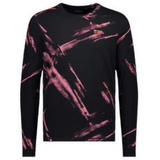 Tričko dlhý rukáv Mons Royale Cascade Merino Base Layer Long Sleeve Men Airbrush