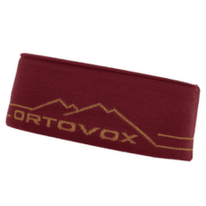 Čelenka Ortovox PEAK HEADBAND 36201 Red Malbec