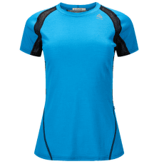Tričko krátky rukáv Aclima LightWool Sports T-Shirt Women Bluejay/Jet Black