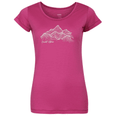 Tričko krátky rukáv Direct Alpine Furry Lady 2.0 orchid (Silent hills)
