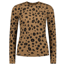 Tričko dlhý rukáv Mons Royale Cascade Merino Base Layer Long Sleeve Women Aoraki Lily Toffee