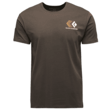 Tričko krátky rukáv Black Diamond Faded SS Tee Men Basalt