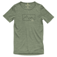 Tričko krátky rukáv Devold Active Outline Tee Kid 421A FOREST