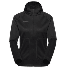 Mikina Mammut CRAG ML HOODED JACKET WOMEN black 0001