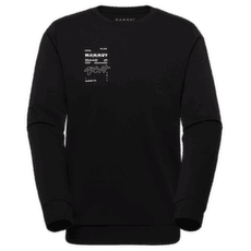Mikina Mammut MAMMUT CORE ML CREW NECK MEN VERT black 0001