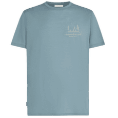 Tričko krátky rukáv Icebreaker Merino 150 Tech Lite SS Tee IB Wordmark Men FLINT BLUE