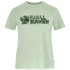 Tričko krátky rukáv Fjällräven Lush Logo T-Shirt Women Soft Jade
