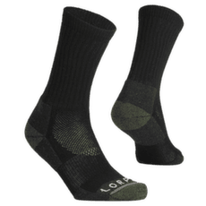 Ponožky Lorpen Wool Hike 2 Pack Crew 5327 BLACK/LIGHT GRANITE