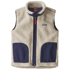 Vesta Patagonia Retro-X Vest Kids Natural w/Classic Navy