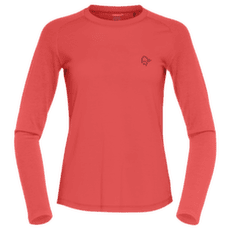 Tričko dlhý rukáv Norrona femund pureUll Long Sleeve Women Baked Apple