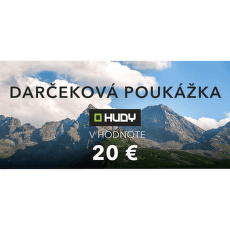 HUDY Elektronická darčeková poukážka 20 €