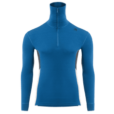 Triko s dlouhým rukávem Aclima WarmWool Polo Men Corsair / Beige Melange / Marengo