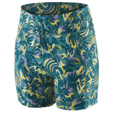 Kraťasy Patagonia Endless Run Shorts Women Wild Botanist: Wetland Blue