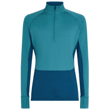 Tričko dlhý rukáv Icebreaker Merino 200 ZoneKnit™ LS Half Zip Men ATLANTIS/TOPAZ/CB