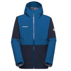Bunda Mammut Linard Guide HS Hooded Jacket Men marine-tschiel