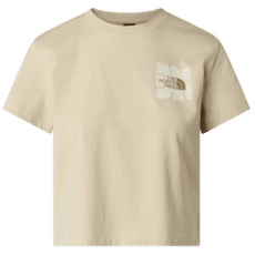 Tričko krátky rukáv The North Face Sun Regular Short Sleeve Cutie Tee-Graphic Women DOM DESERT STONE