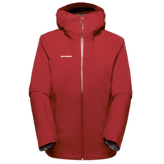 Bunda Mammut DUCAN HS HOODED JACKET WOMEN 3818 dark mammut red