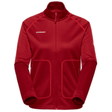 Mikina Mammut CRAG ML JACKET WOMEN 3818 dark mammut red