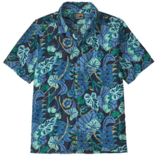 Košeľa krátky rukáv Patagonia Tidal Threads Shirt Men Tropiclimb: New Navy