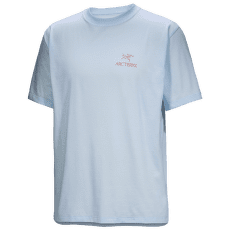 Tričko krátky rukáv Arcteryx Kragg SL Cotton Bird Word SS Men Alpine Blue / Stone Red