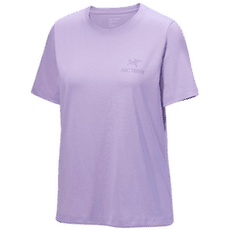 Tričko krátky rukáv Arcteryx Kragg SL Cotton Emblem Crew SS Women Mallow