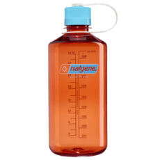 Fľaša Nalgene Narrow-Mouth 1000 mL Sustain Flame w/Blue Atoll