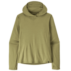 Tričko dlhý rukáv Patagonia Cap Cool Sun Hoody Women Gumtree Green - Light Gumtree Green X-Dye