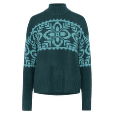 Sveter Kari Traa Disa Knit PEACO/PEACOCK