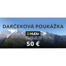 HUDY Elektronická darčeková poukážka 50 €