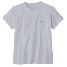 Tričko krátky rukáv Patagonia P-6 Logo Responsibili-Tee Women White