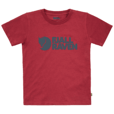 Tričko krátky rukáv Fjällräven Fjällräven Logo T-shirt Kids Pomegranate Red