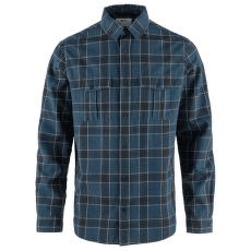 Košeľa dlhý rukáv Fjällräven Övik Travel Shirt LS Men Indigo Blue-Dark Navy
