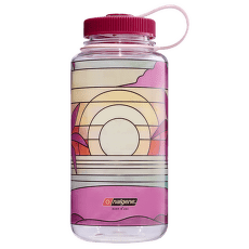 Fľaša Nalgene Wide Mouth Sustain 1000 ml Stained Glass Sunset