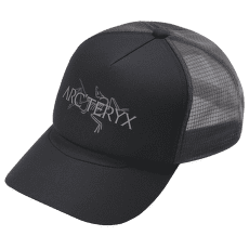Šiltovka Arcteryx Bird Word Trucker Hat Black / Cloud