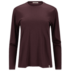 Tričko dlhý rukáv Aclima LightWool 180 Crewneck Women Chocolate Plum