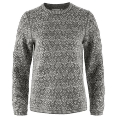 Sveter Fjällräven Snow Round Neck Sweater Women Grey 020