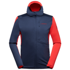 Mikina La Sportiva CHILL THERMAL HOODY Men Night Sky/Mountain Red
