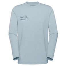 Tričko dlhý rukáv Mammut MOUTAIN LONGSLEEVE T-SHIRT MEN BLUEMLISALPHORN nebla