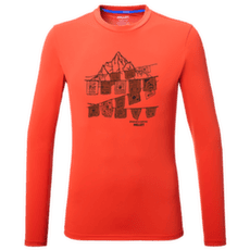 Tričko dlhý rukáv Millet SENECA TS LS UV Men PAPRIKA